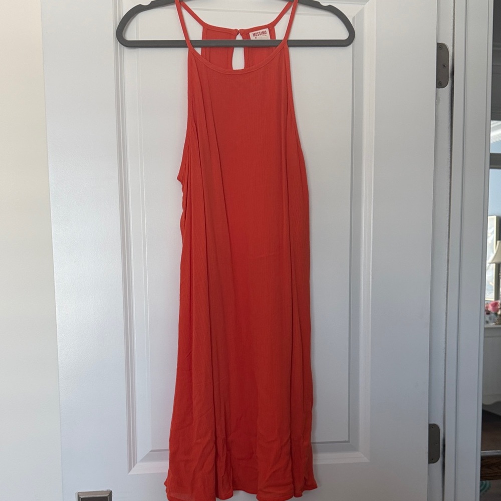 Mossimo Orange Sleeveless Dress